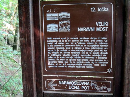 Opis lastnosti Velikega naravnega mostu